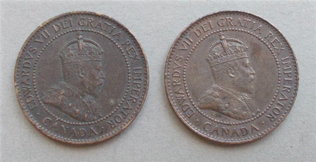 1902-&-1904-Edward-VII-Large-Cents